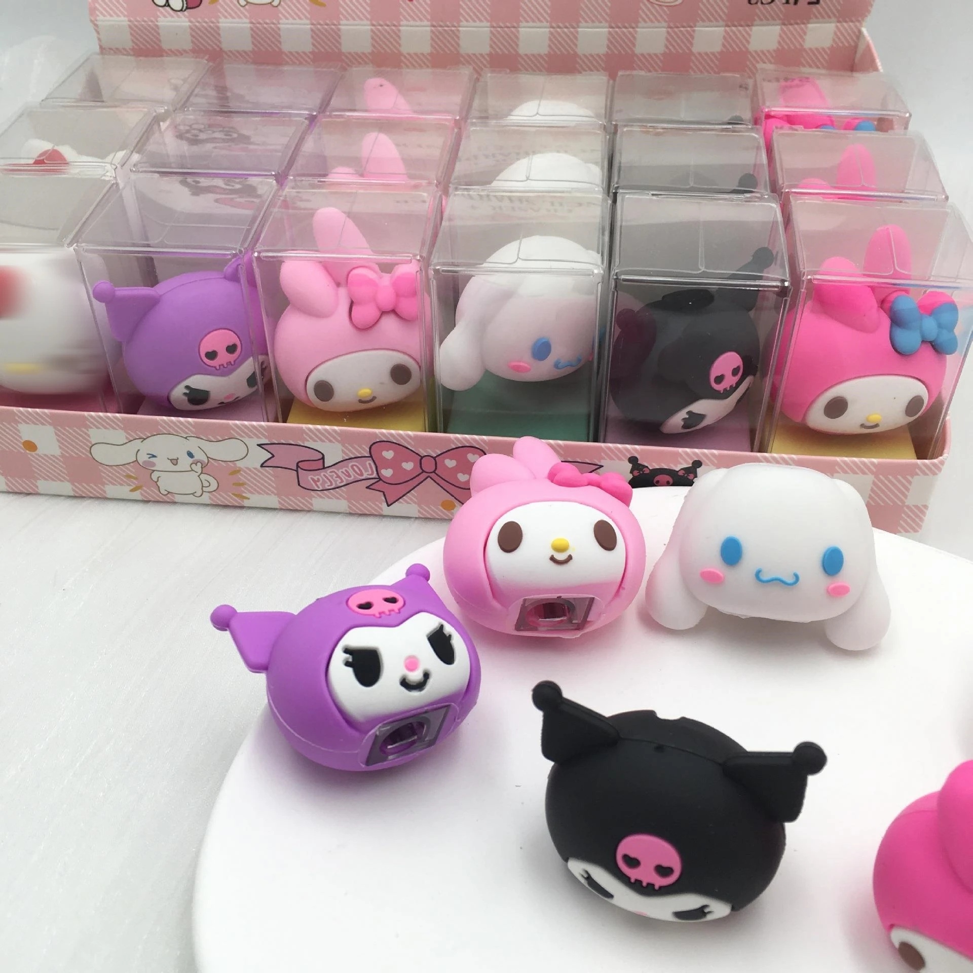 Newstar ns378 3D мультфильм ручной аниме Sanrio точилка для карандашей Kuromi
