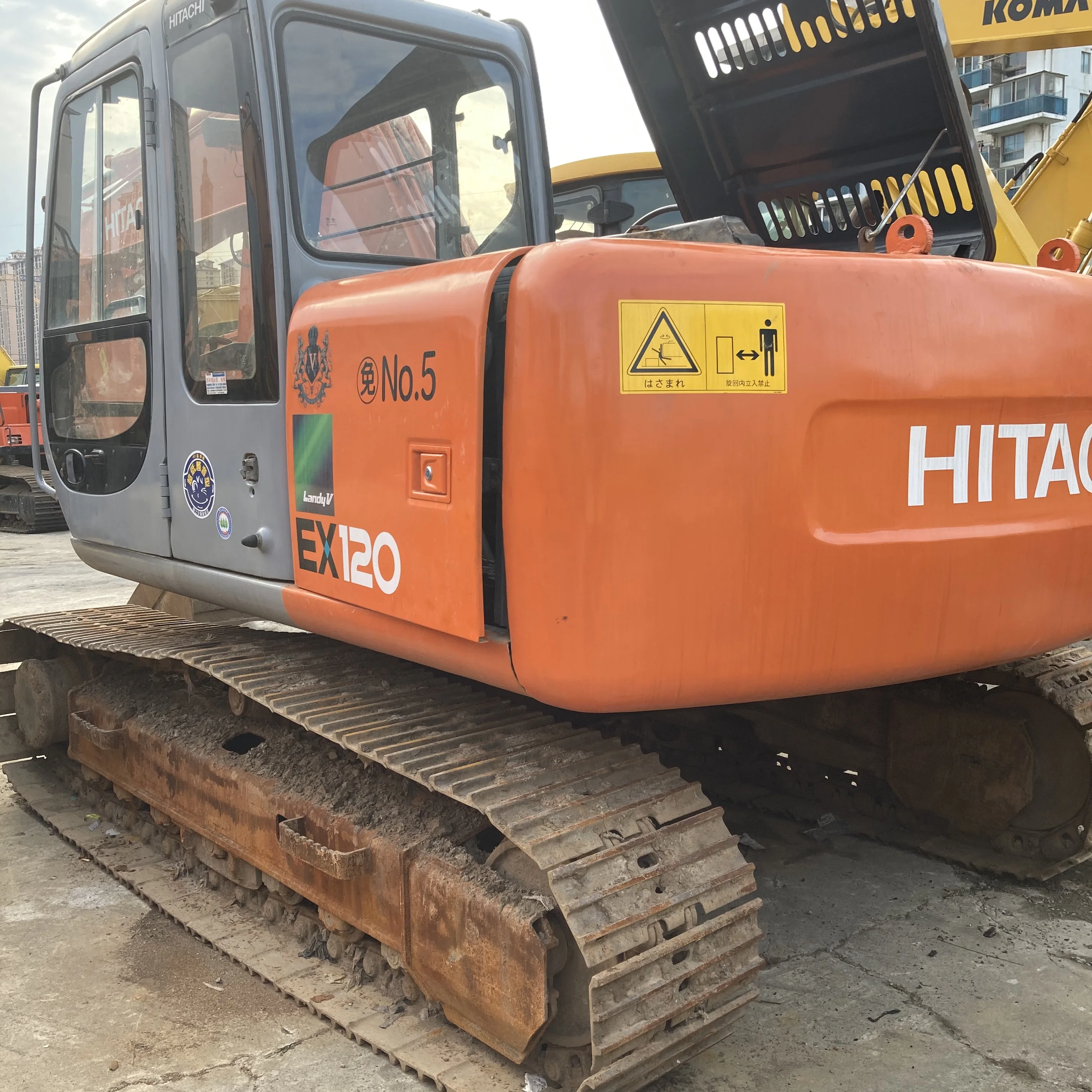 
Used small mini original Hitach EX120 high performance Hydraulic Japanese Excavator 12 ton for sale 