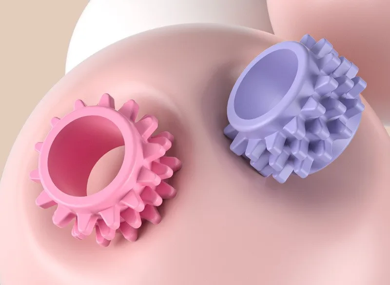 Yoga Training Relaxation V Shape Exercise Handheld Plastic Massage Roller For Muscle Relax Pain Relieve