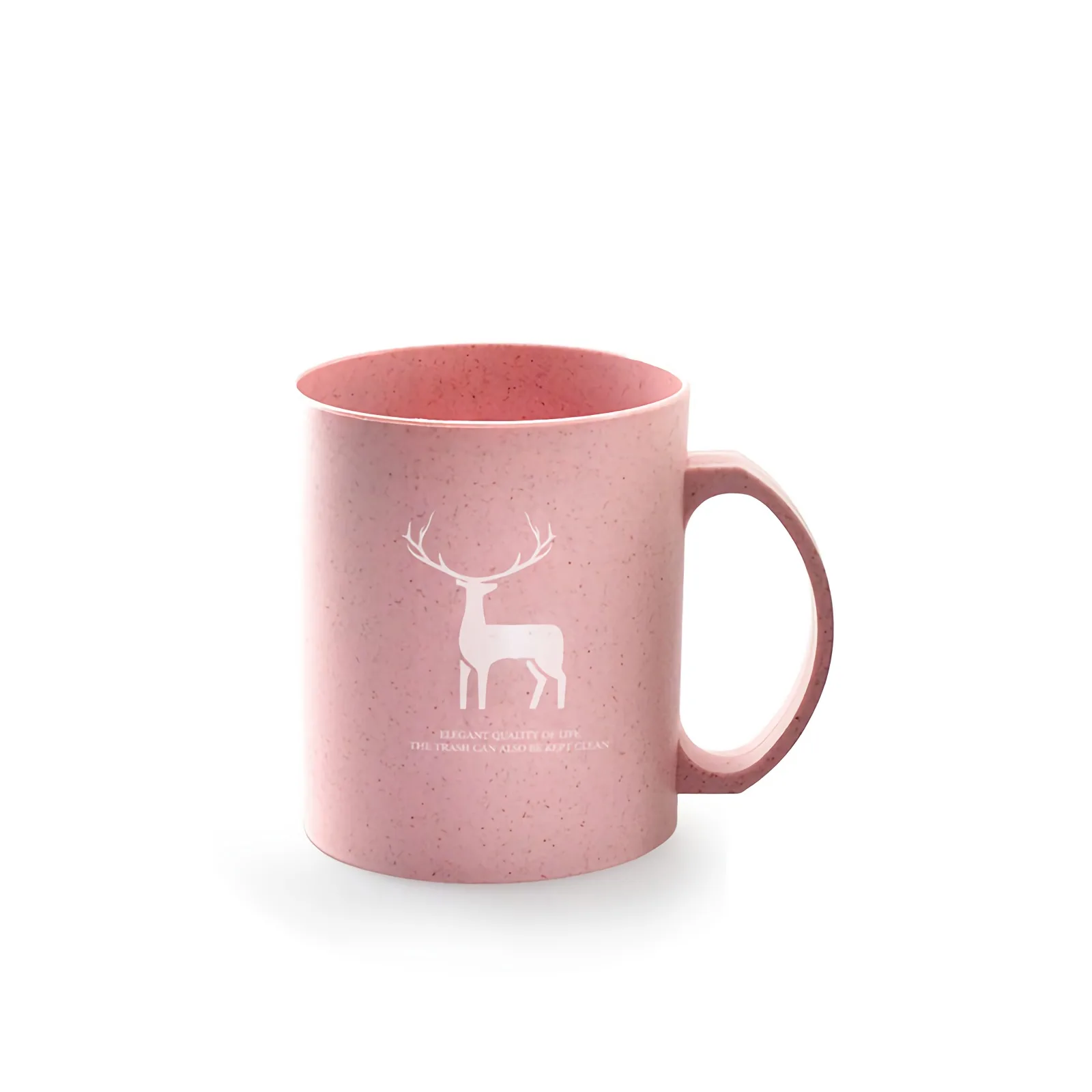 Eco-friendly water cups Environmental protection materials Multiple uses water mugs with Lovely deer