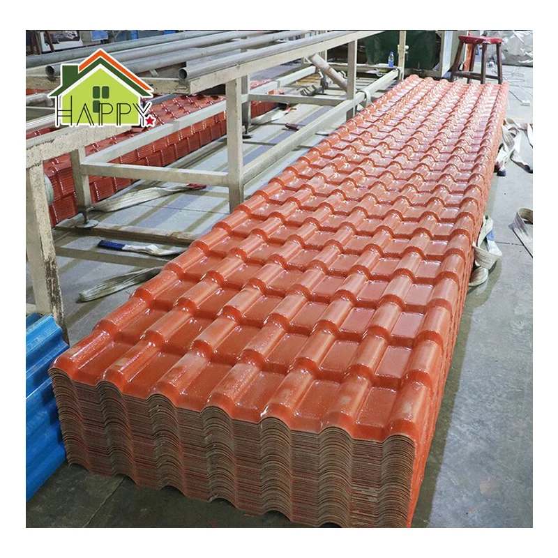 colombia plastic resin roof tejas pvc corrugated roof sheets
