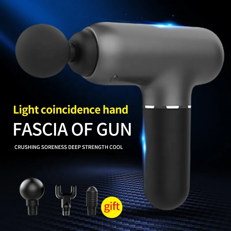 Therapy Massage Body Muscle Relax Portable Smart Triangle Massage Gun Motor Powerful Fascia Instrument
