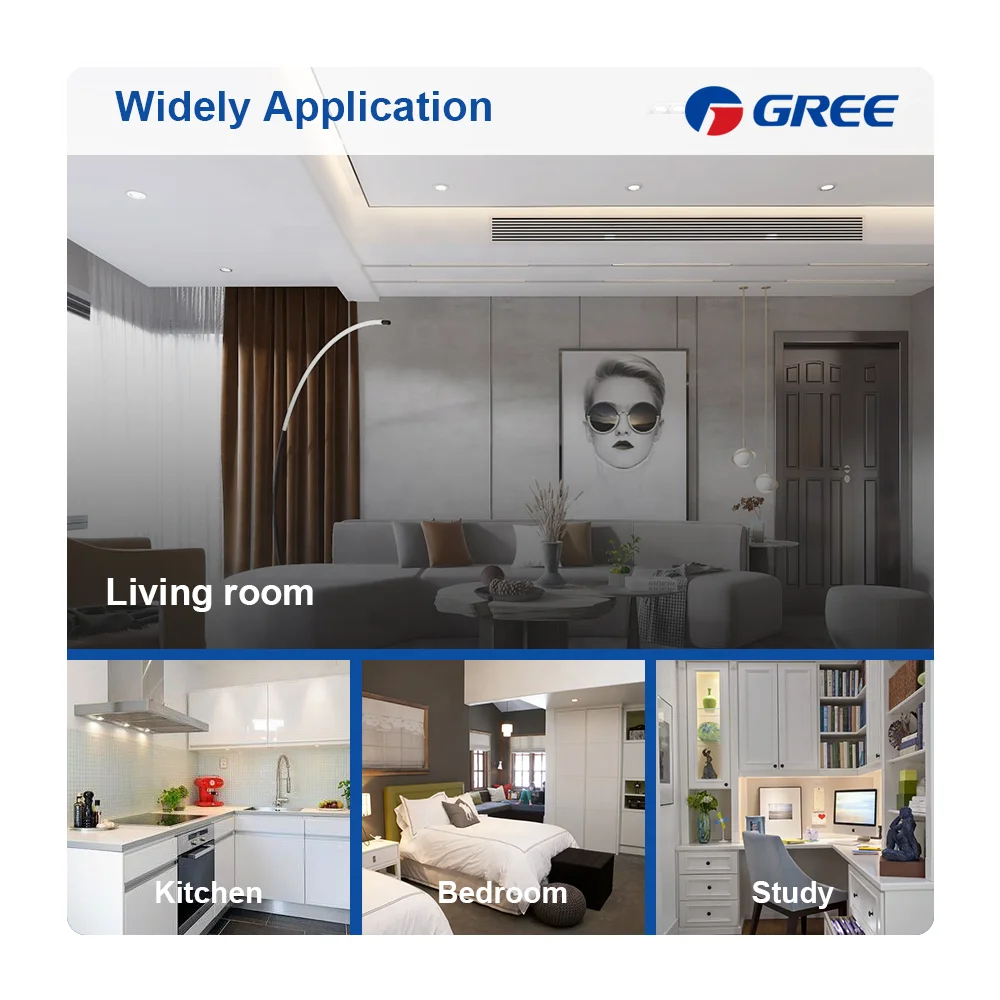 Gree Puremind Inverter Multi Zone Central Air Conditioner Match Fan Coil HVAC System Unit 8HP 10HP