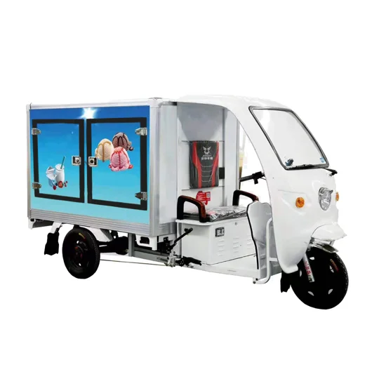 Best Refrigerator Three Wheel Mini Truck Electric Tricycle With Cargo Box