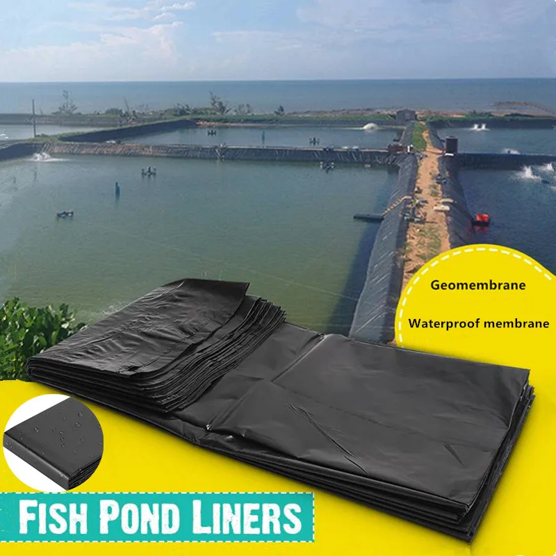 Waterproof High Density Polyethylene Liner Geomembrane Hdpe Pond Liner for Shrimp Farm Hdpe Geomembrane Sheet
