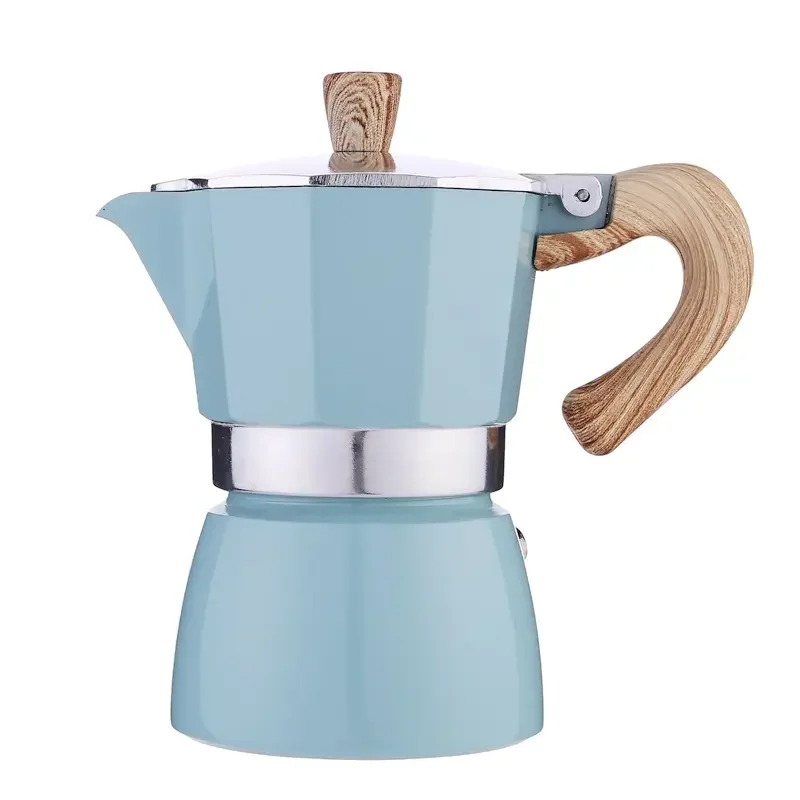 Популярный новый классический итальянский стиль Moka горшок алюминиевый 1-12 чашек Эспрессо кофеварка