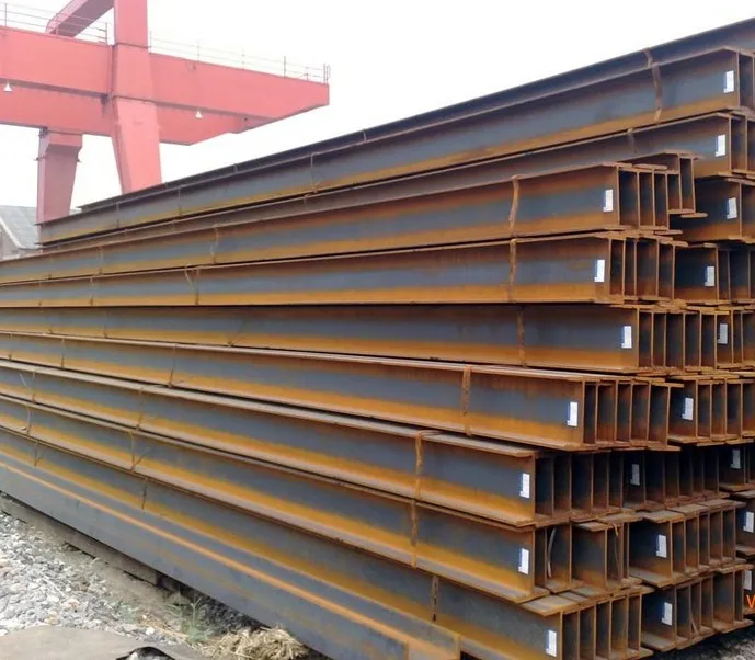 Durable And Strong H Shape Steel Beam DIN BS Certificate Customised Framed Construction Steel H Beams