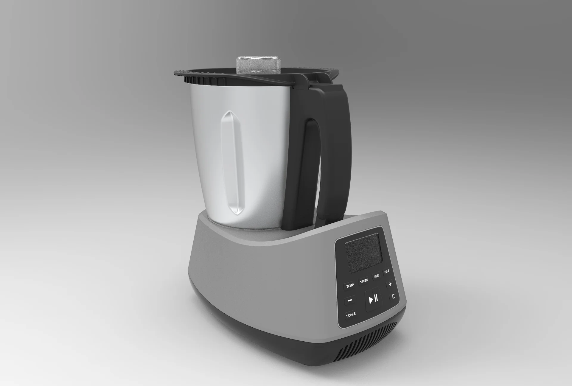 Smart Multifunctional Food Processor,WiFi Built-In,All in 1,Blending,Steaming,Weighing,Mixing,Emulsifying,Chopping,Kneading