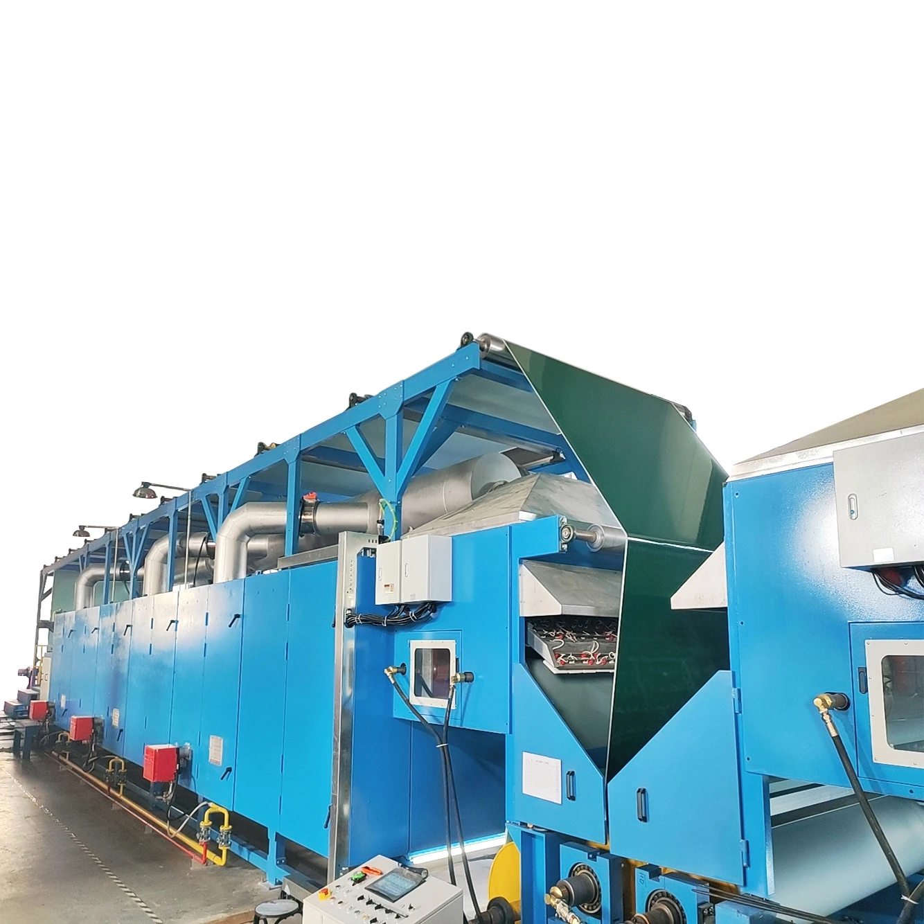 Youneng Winder Unwinder PU Conveyor Belt Production Coating Machine Line For Food transportation