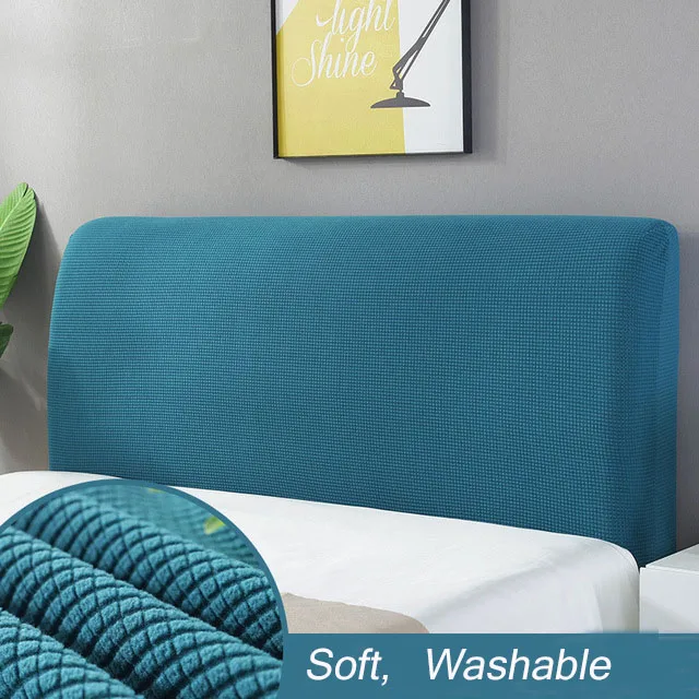 Stretch Bed Head Cover Headboard Slipcover Dustproof Protector Elastic Bed Head Cover