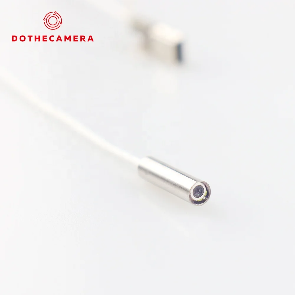 320x240 4mm Endoscope Camera Module AV OV6922 Waterproof IP67 LEDs Analog Output