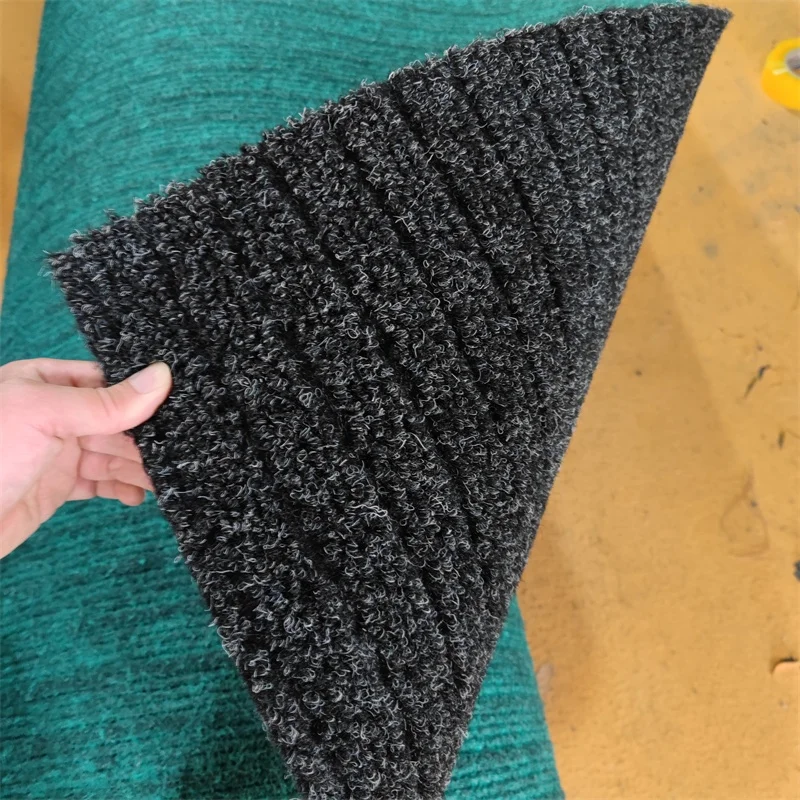 4 channel stripe ribbed gold miner moss alfombra minera Mining gold carpet alluvial gold carpet