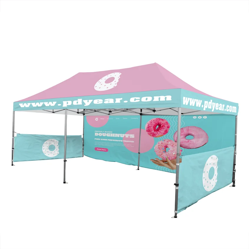 10x20ft Outdoor advertising aluminum frame tent Canopy Custom design Pop up custom design canopy tents for Business Event