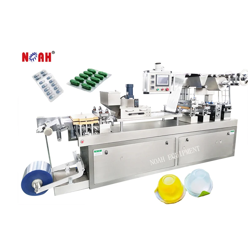 DPB-320 Easy of operation medical tablet stand up zipper bag package electric pharmaceutical food blister packing machine