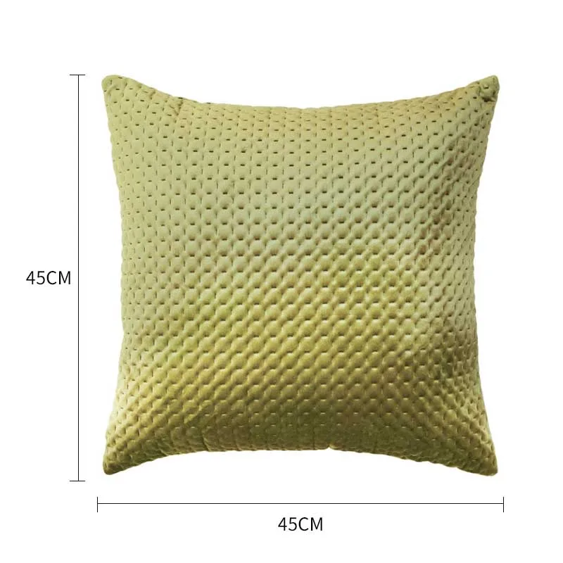 Wholesale Bedside Pillowcase Ultrasonic Pionsonic Embossing Home Sofa Pillowcase Cushion Cover
