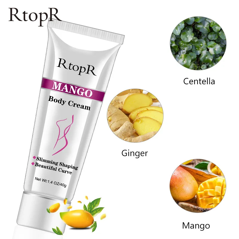 RTS Hot Selling Best Beautiful Curve Weight Loss Stomach Slimming Rtopr Mango Body Cream