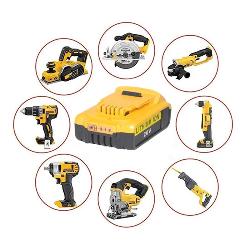 Перезаряжаемая литиевая батарея для DeWalts 18-v Max 17 шт. инструментов литий-ионные беспроводные комбо-наборы и электроинструменты/Беспроводная Дрель