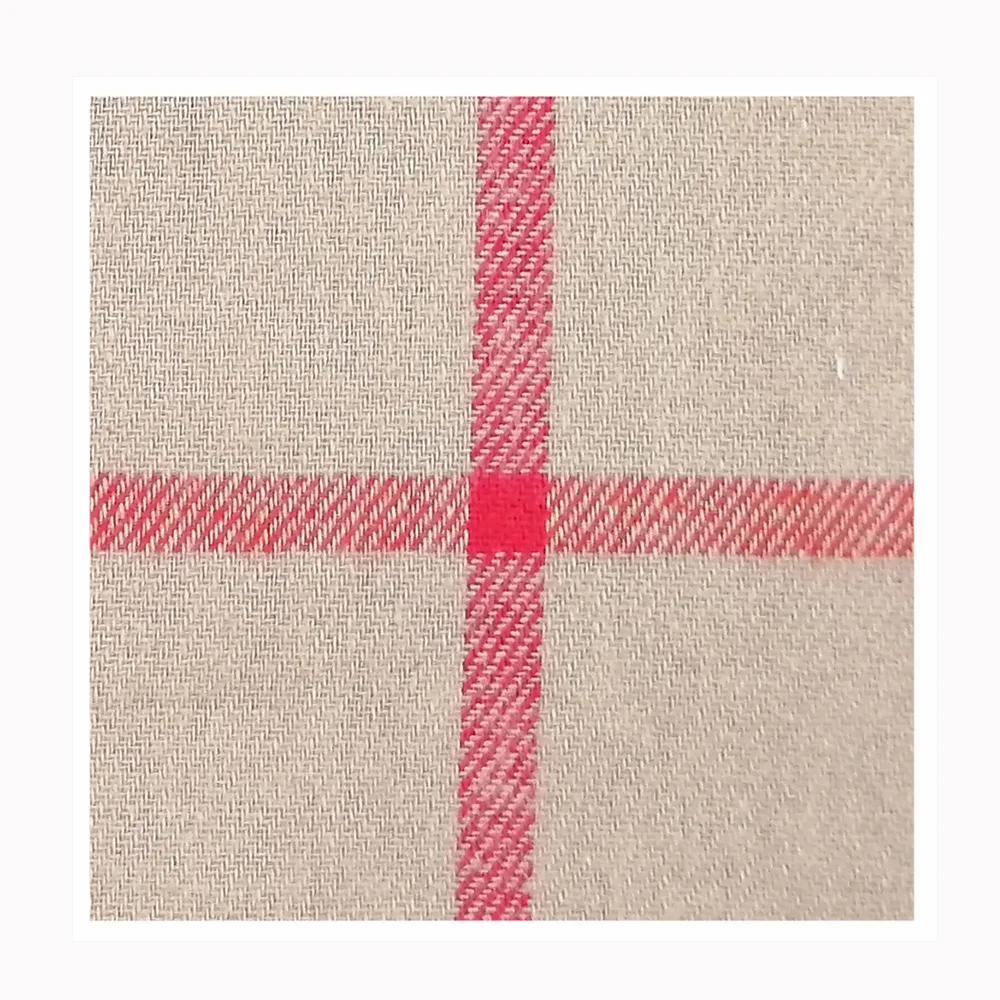 T/C yarn dyed flannel fabric 21x21 64x54 with ready bulk