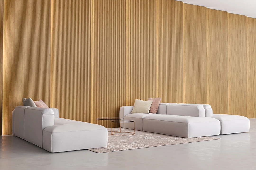 Wall Decoration interior Acoustic Panel Sound Isolation Acoustic Slat Wall Panels for Background Walls Film