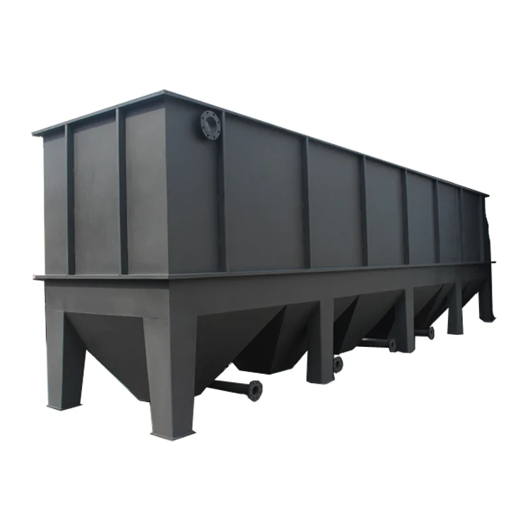 sedimentation tank river water purification system