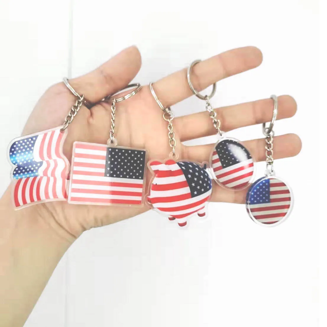 Colorful Printing Make Your Own Acrylic Charm Keychain