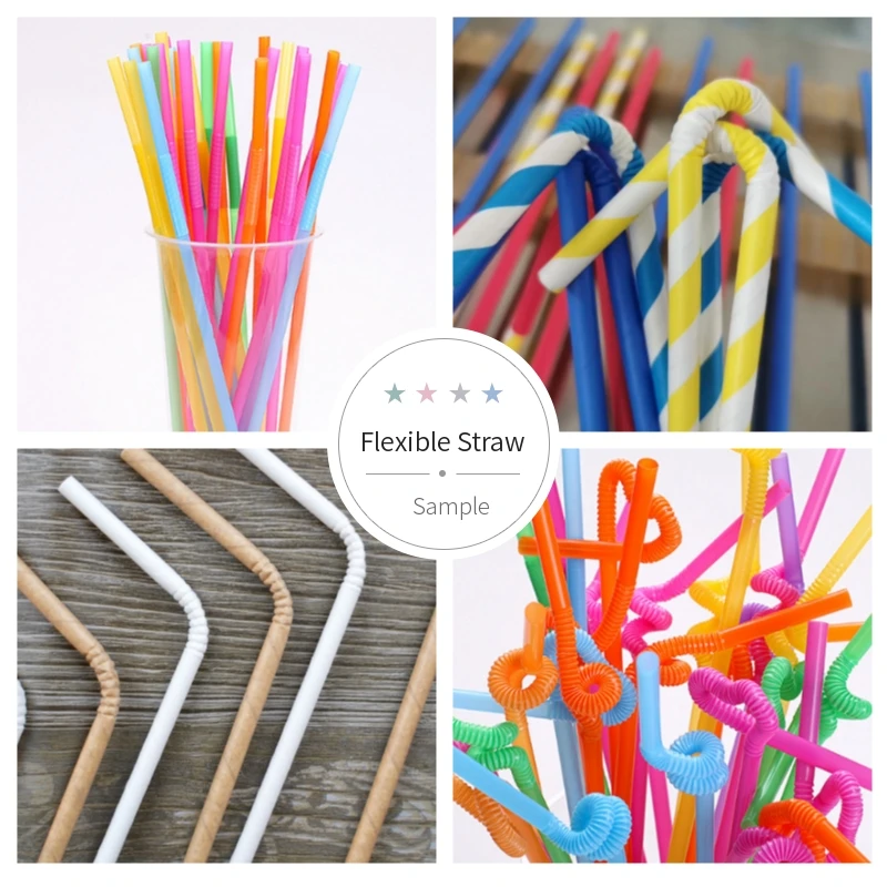 Автоматическая машина для производства гибкой пластиковой соломы U-образной формы