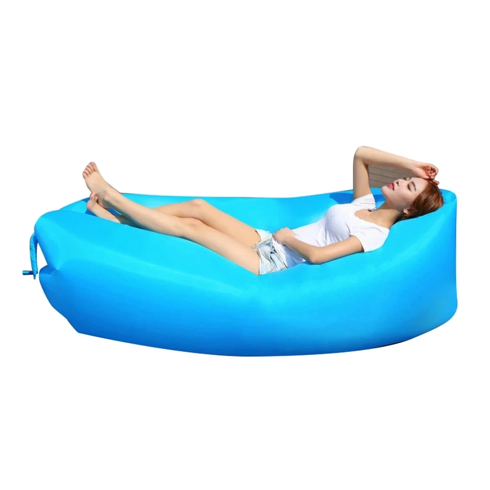 High Quality Inflatable Lounger Camping Lazy Bag Air Sofa For Beach Sleeping Bag