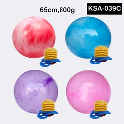 Explosion Proof Cloud Color High Quality Gym Fitness Cloud Anti Burst Yoga Ball Pvc Inflatable Yoga Sitting Balls for Fitness