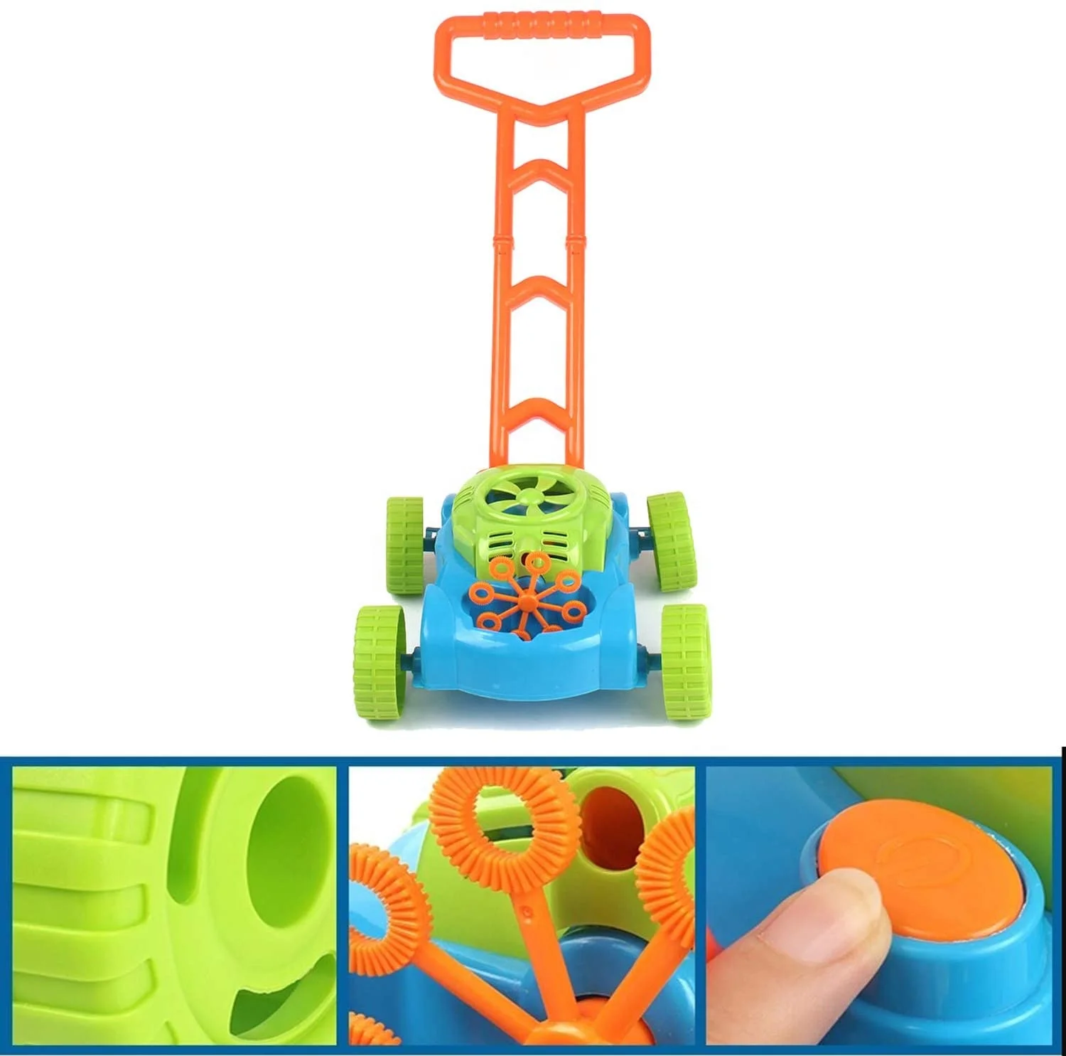 Bubble Machine Bubble Mower for Toddlers Kids Bubble Lawn Blower Machine Outdoor Toys Gifts Boys