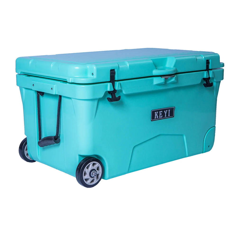 Benfan Waterproof insulated cooler with wheels for outdoor picnic hard cooler