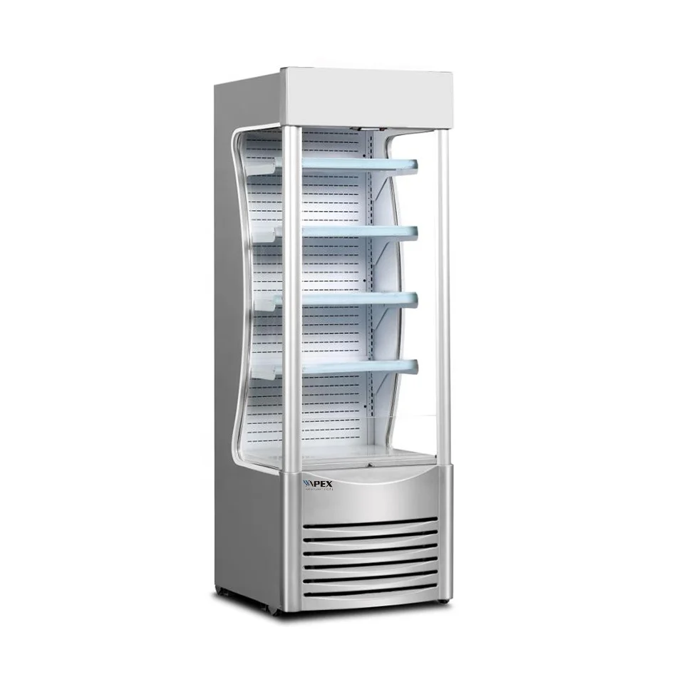 Stand Open Display Chiller As Cooling Equipment For Supermarket