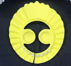 Симпатичная водонепроницаемая шапочка EVA для ванны и душа с регулируемым размером