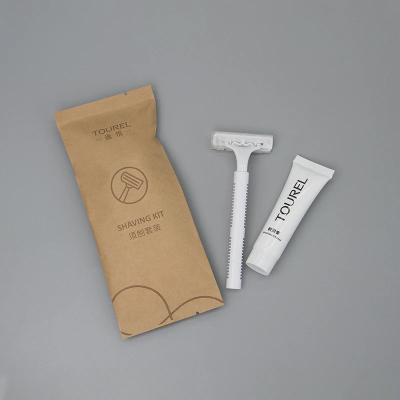Eco Friendly Wholesale Disposable Kraft Paper Hotel Soap Essential Amenities For Hotel Hospitality