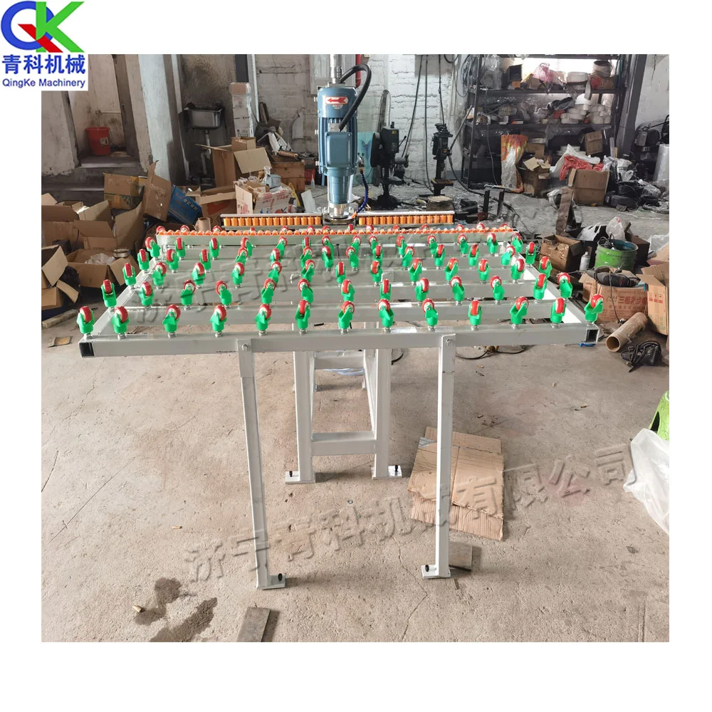 150MM Outer Diameter Simple Single Head Glass Edging Machine Small linear Circular Edge Coarse Grinding Machine