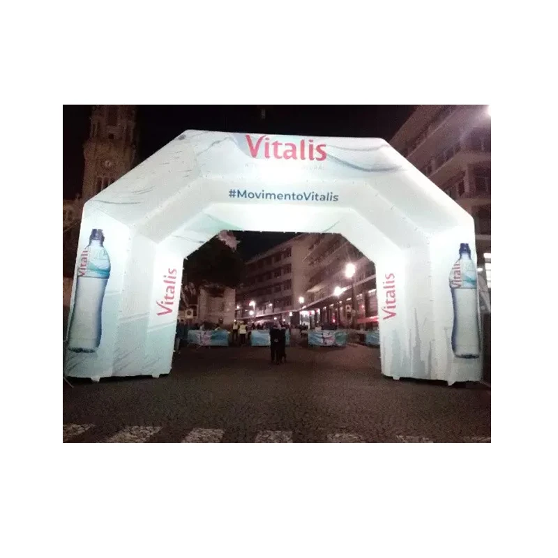 Hot selling inflatable archway with led lighting  for advertising
