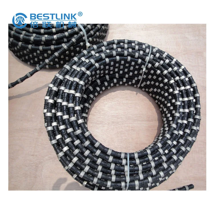 Professional black 7.2mm cutter diamond wire saw bead with CE certificate