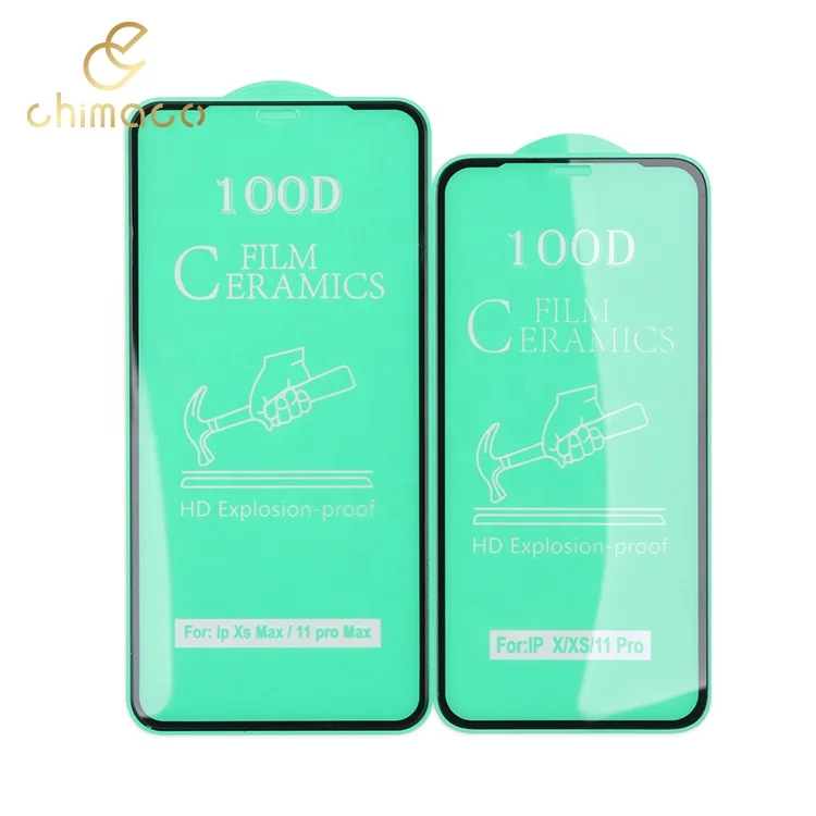 
100D HD Ceramic Film High Transparent 9H Ceramic Glass Screen Protector For iPhone Series 