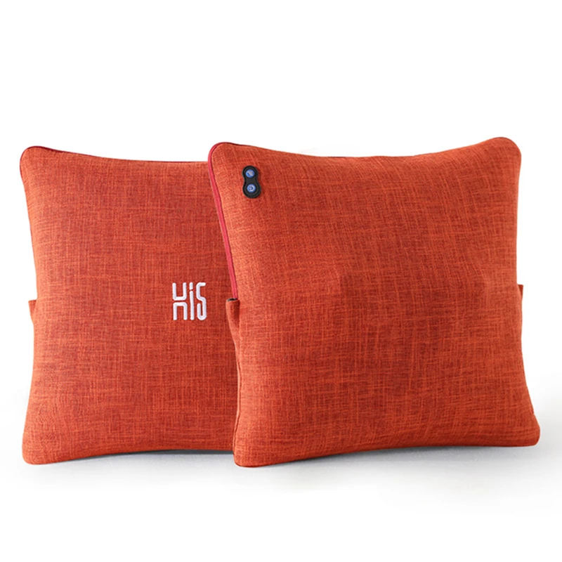 Массажная подушка для дома, офиса, дома и автомобиля, шиацу, Массажная подушка для шеи и спины, подушка для расслабления тела, электрическая Массажная подушка