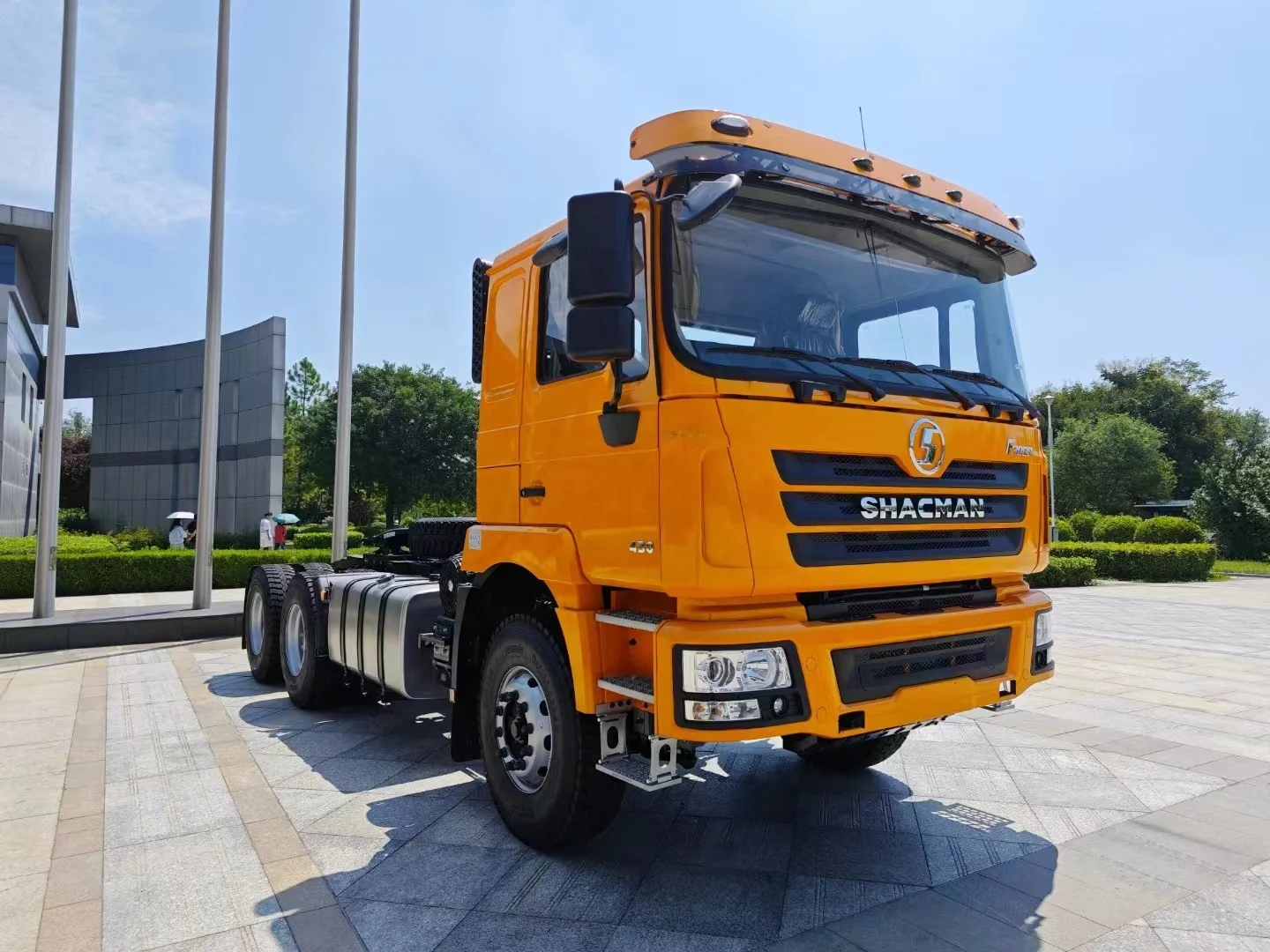 Best sell 6x4 tractor truck shacman 420hp tractor 4x2 6x4 8x4  trailer truck 100tons used tractor truck