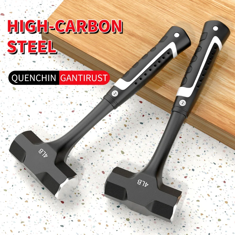 Heavy octagonal hammer multifunctional integrated hammer solid hammer tool