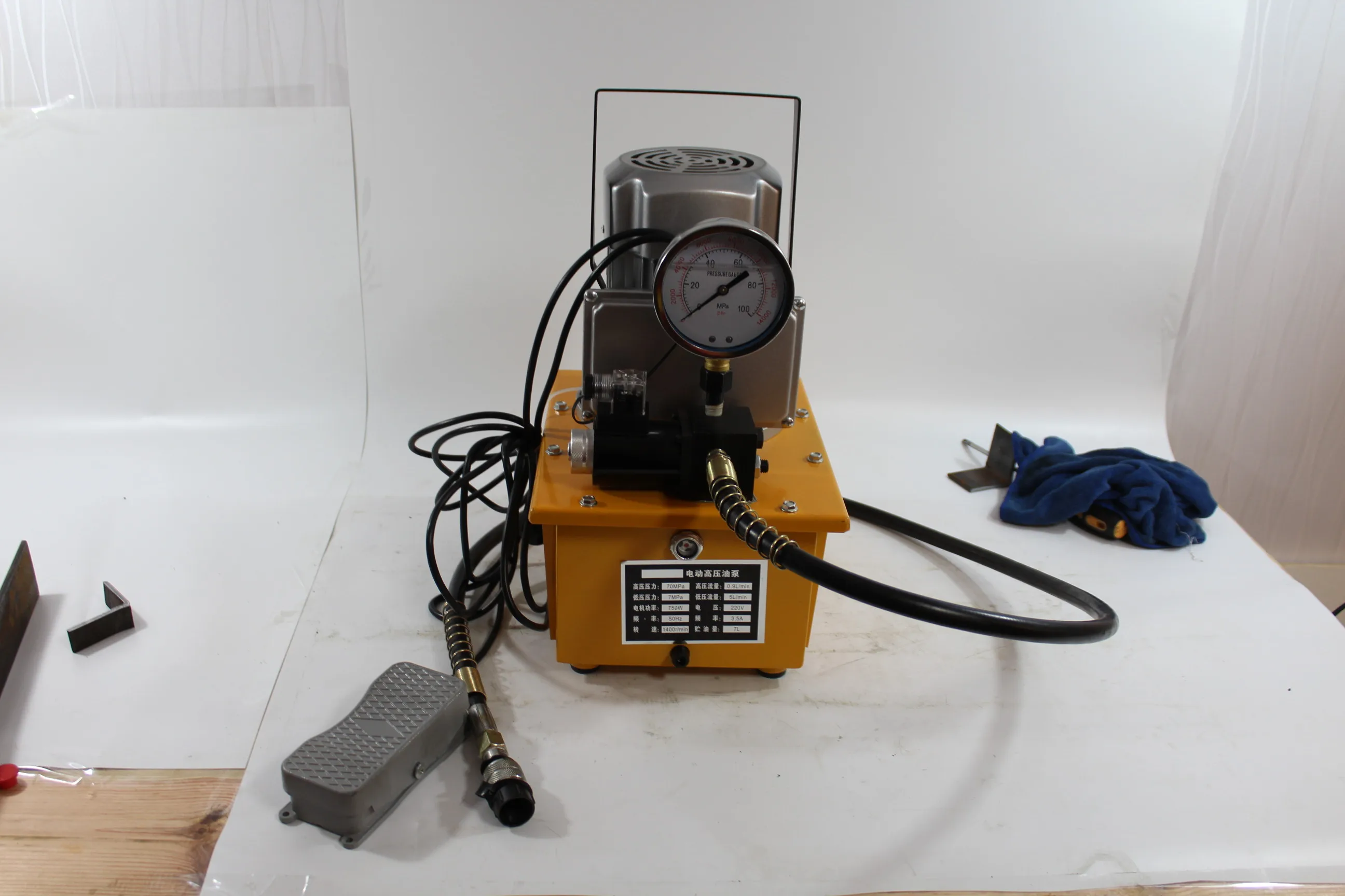 
ultra high pressure power steering oil electric hydraulic pump 