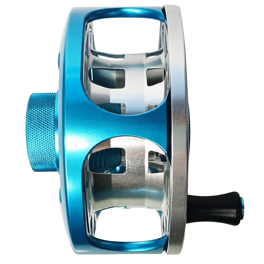 Newbility 3/4 5/6 All Sealed Drag Gear Bearing System Full Metal Aluminum Alloy CNC Machined Cut Trout Fishing Fly Reel