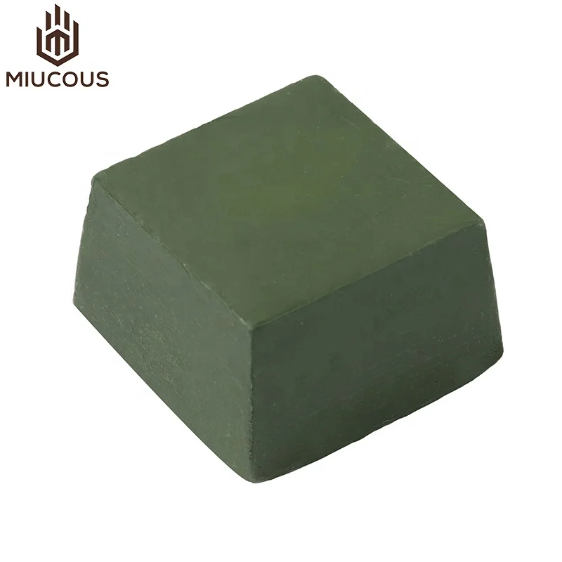 High Quality Leather Green Rouge Buffing Compound  Steel Polishing Compound Leather tools