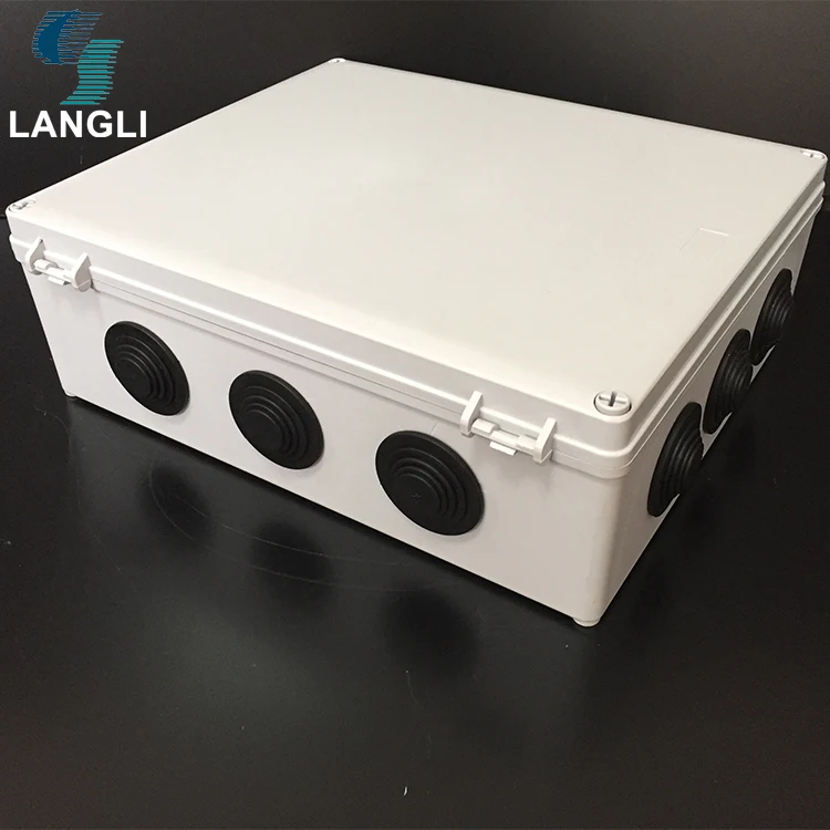 Electrical Distribution Connection Enclosure Pvc Junction Plastic Connector Waterproof Box