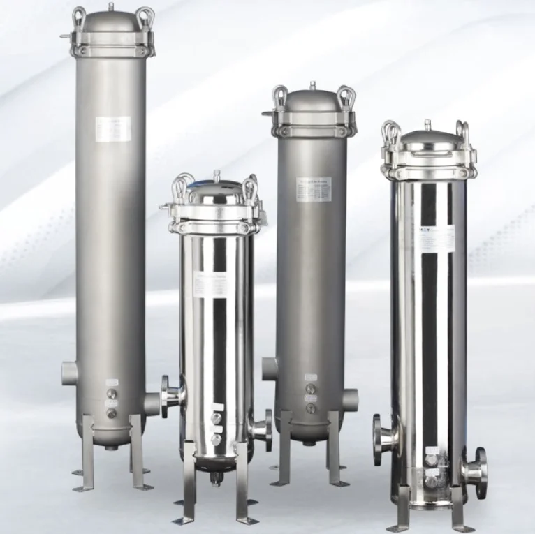 Stainless Steel #2 #4 Size Basket Cartridge Bag Filter Housing Remove Chlorine From The Water