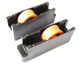 oem plastic pom nylon stainless steel gate shower runner guide sliding window door track roller(ML-AV028)