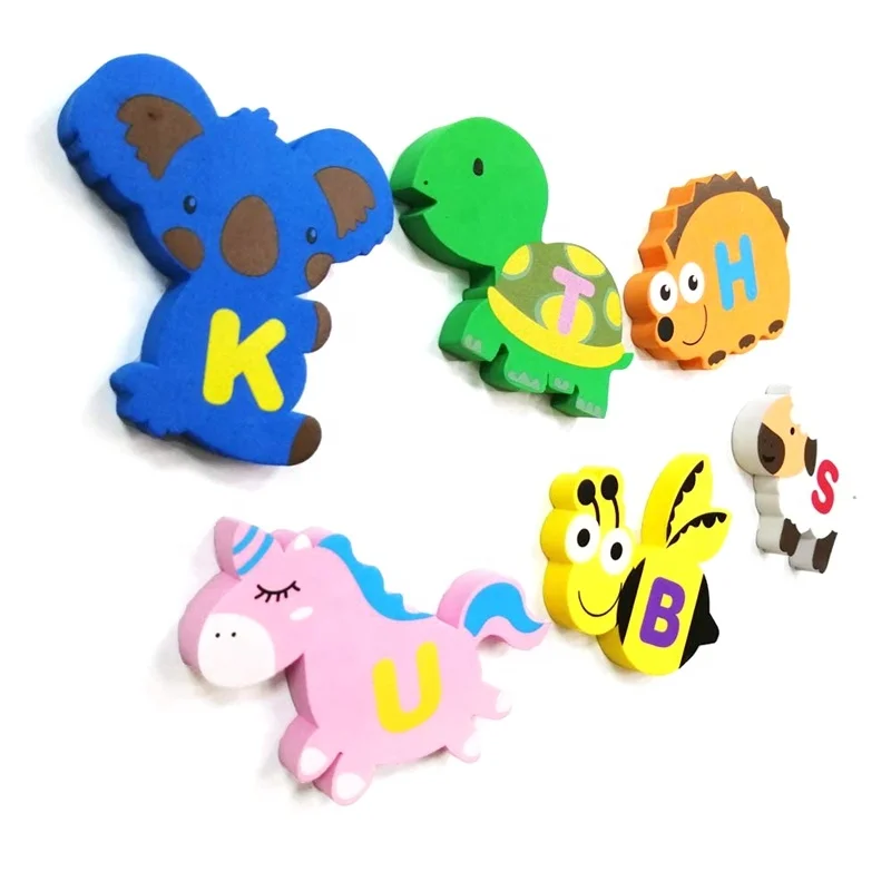 
100% Non-Toxic EVA Bath animal Toy Preschool Educational Floating Bathtub Toys - Free Bath Toy Organizer for Kids Girls Boys 