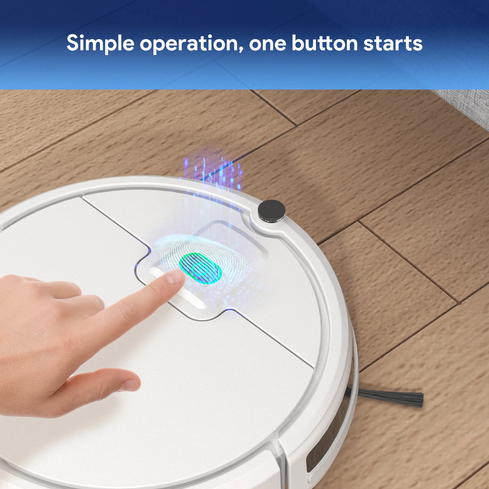 Commercial Robot Vacuum Cleaner Auto Robot Vacuum  Self-charging Robo Vacuum Cleaner for Pet Hair