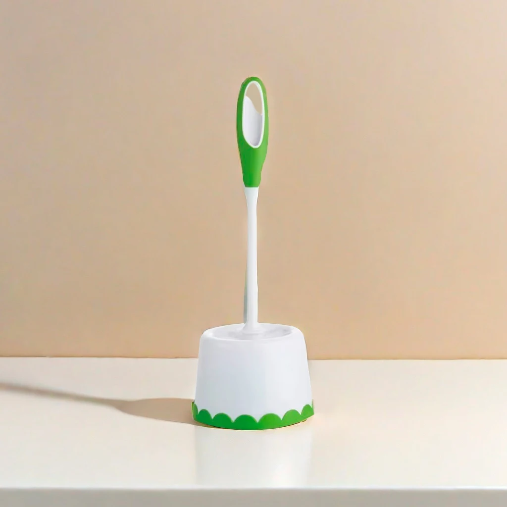 Eco-Friendly Household Plastic Toilet Cleaning Brush Set Home Cleaning Bowl Brush with Holder