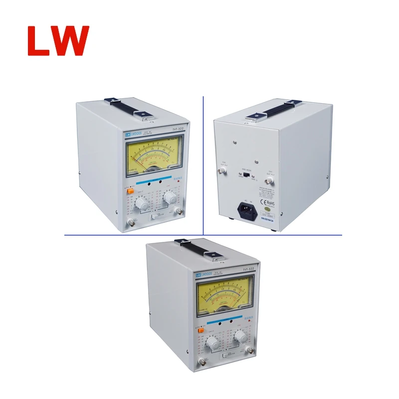 TVT322 Digital dual channel 110v ac millivoltmeter